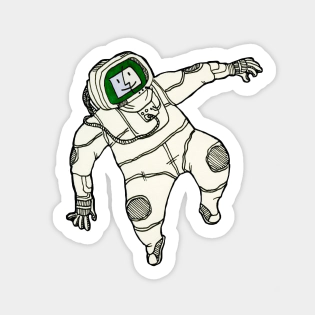 The Appstronaut Sticker by RelwotWerdna